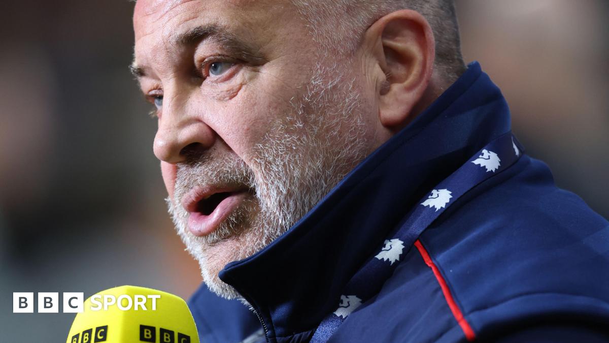 Shaun Wane speaks into a BBC microphone