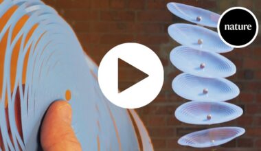 These laser-cut discs turn into super precise parachutes