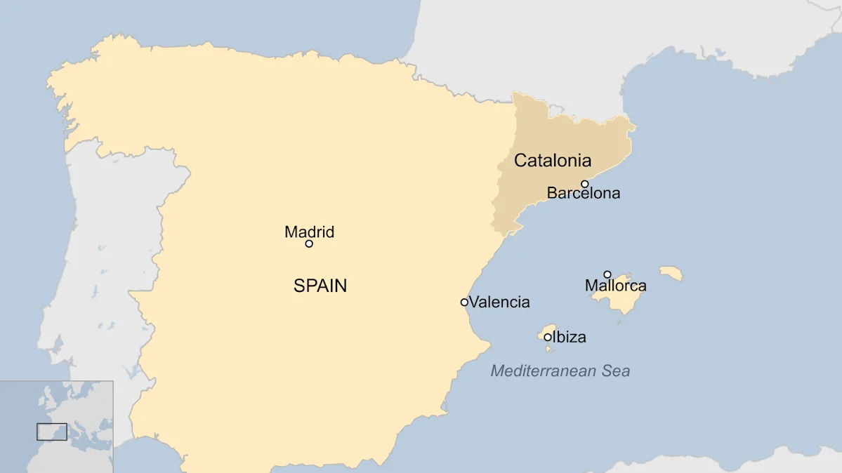 Floods trap people in cars in Spain's Catalonia region