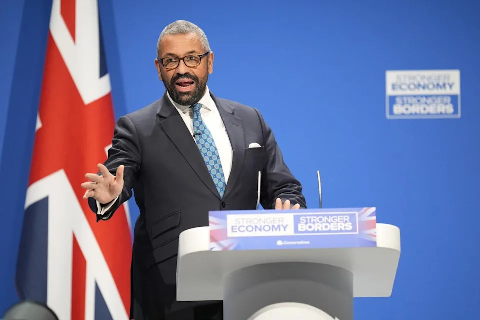 Sir James Cleverly (Danny Lawson/PA credit) (PA Wire)
