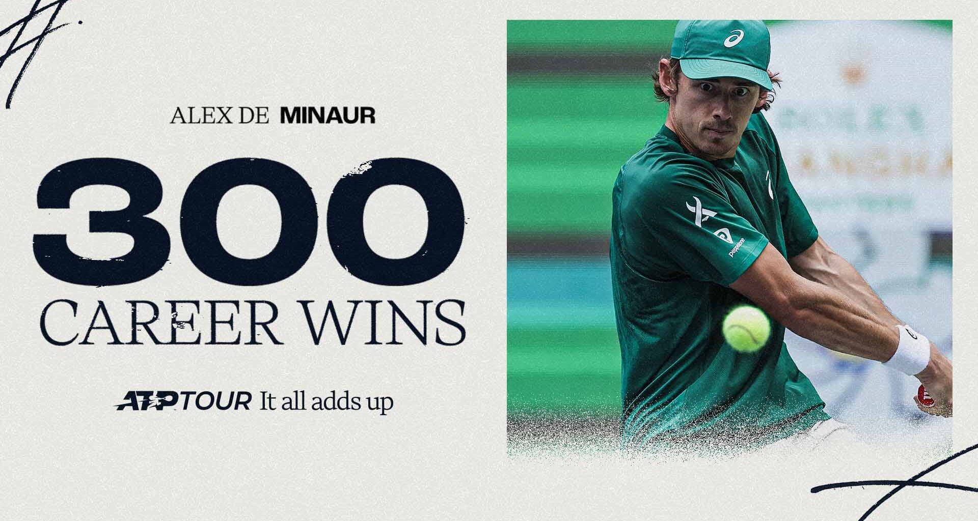 Alex de Minaur notches 300th career win in Vienna | ATP Tour