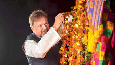 Diwali is “a very beautiful festival” for Philipp Ackermann German Ambassador Philipp Ackermann: Germany is also getting into the Diwali mode