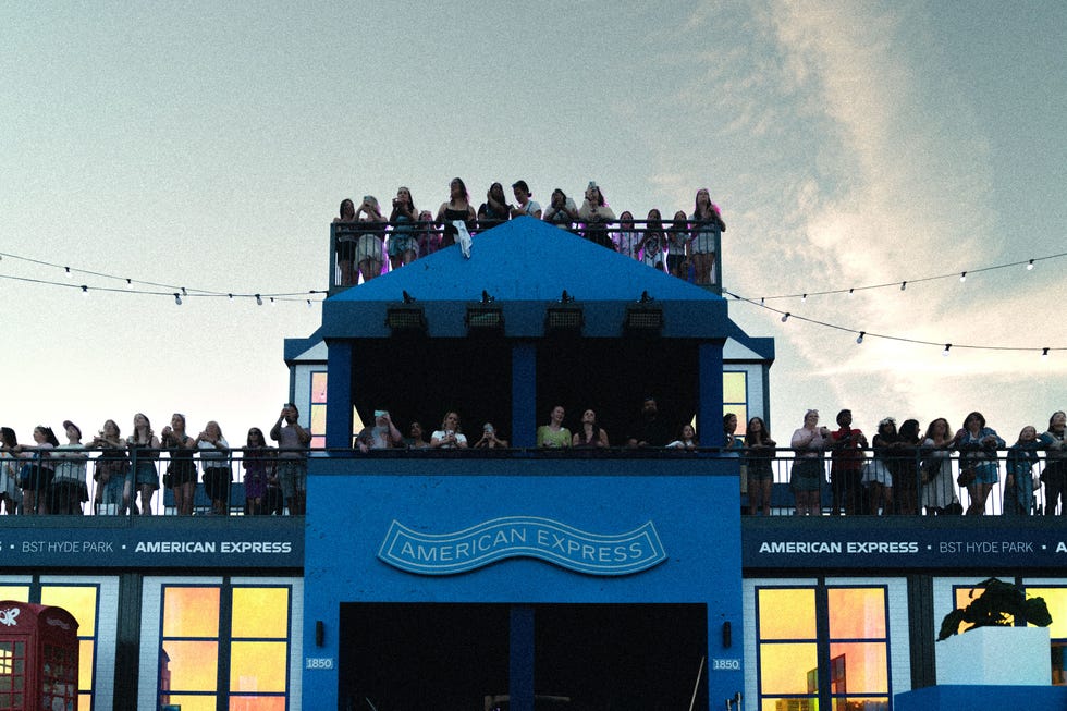 the amex experience at bst hyde park. the amex experience at bst hyde park.