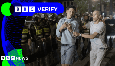 Tracking youth protests across Morocco after two killed in police gunfire - BBC