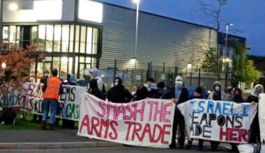Bristol activists blockade Elbit - Freedom News