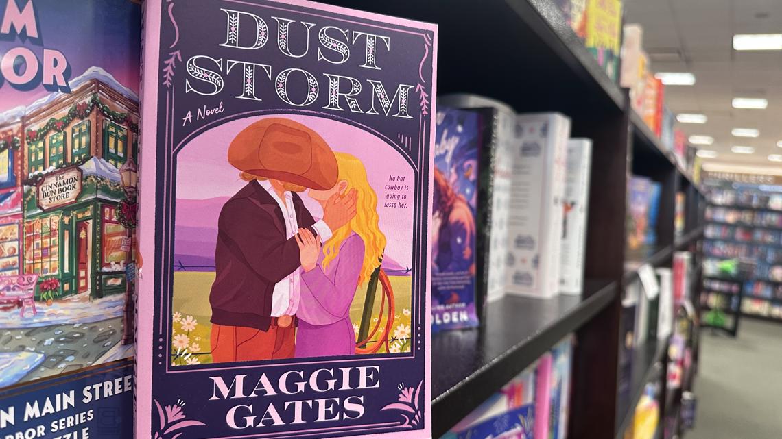 Looking for a new romance to cozy up with? Check out Maggie Gates' 'Dust Storm.'
