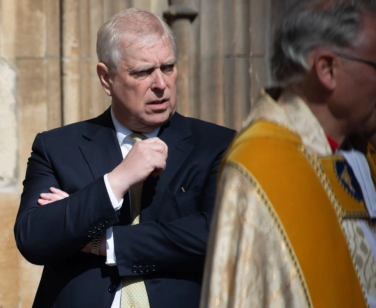 Prince Andrew pictured earlier this month. (PA)