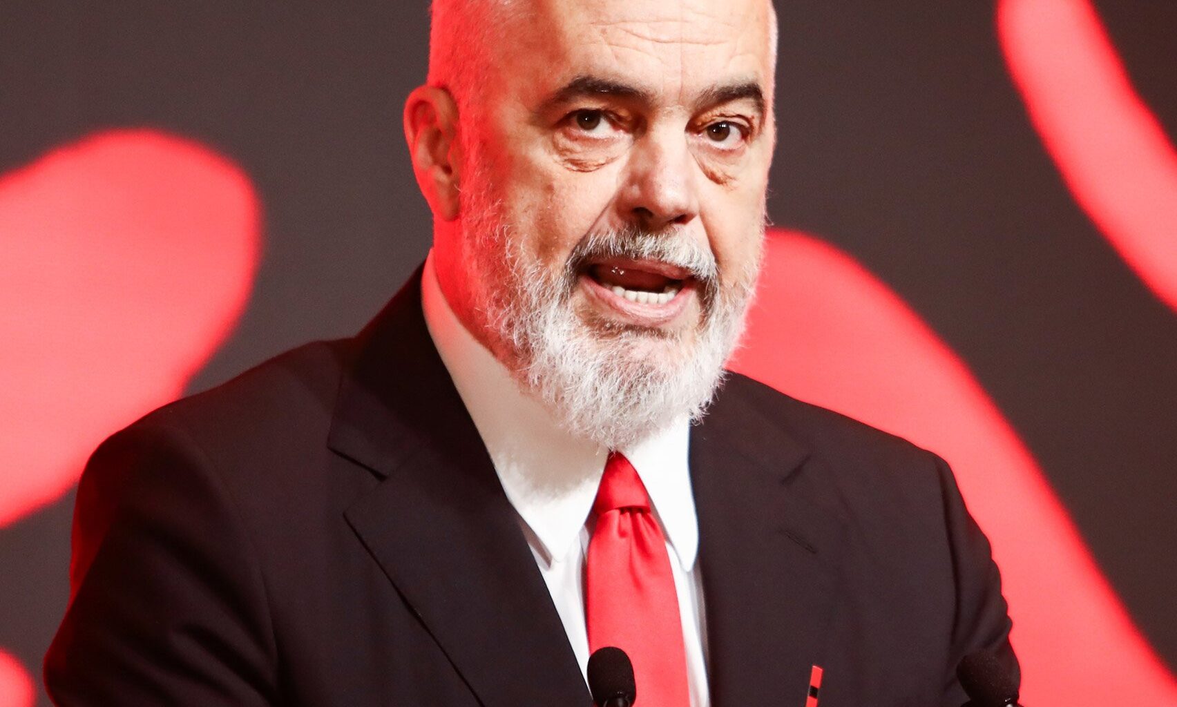 "We want love stories between architects and Albania" says Edi Rama