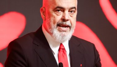 "We want love stories between architects and Albania" says Edi Rama