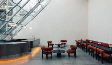 SML Studio Architecture creates cafe inside Vancouver's Waterfall Building