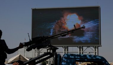 UK military says ship ablaze after being struck off coast of Yemen | Israel-Palestine conflict News