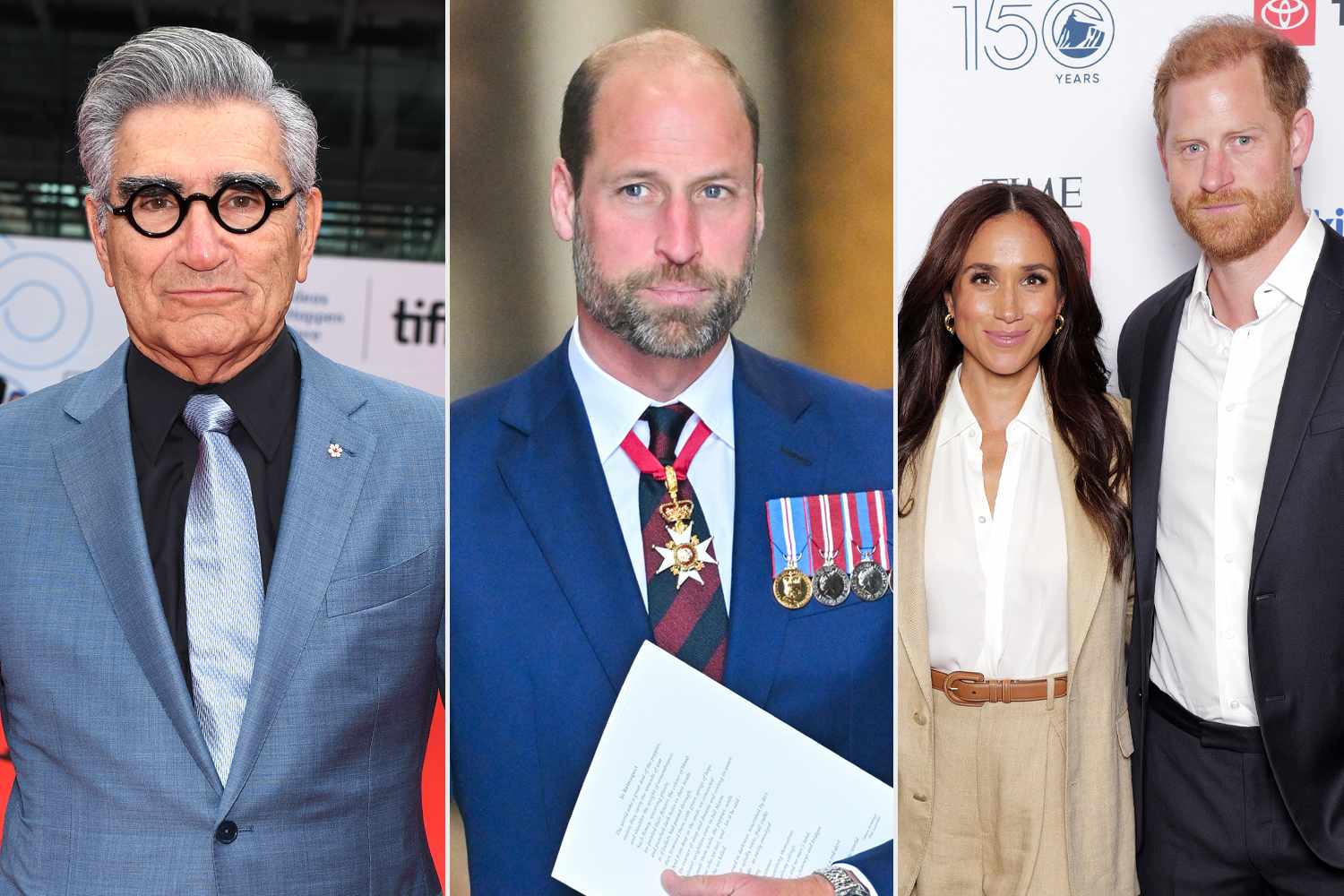 Eugene Levy Reveals If He Was Allowed to Ask Prince William About Prince Harry, Meghan Markle