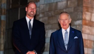 King Charles and Prince William enjoy rare joint engagement in London - best photos