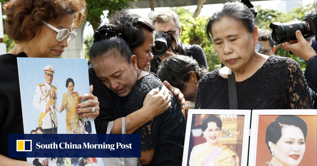 Thailand mourns Queen Sirikit as year-long royal funeral begins