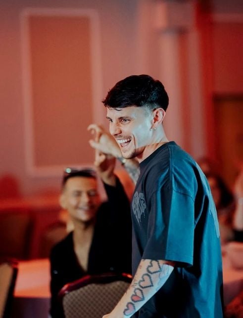 Conor Quinn at one of his live shows