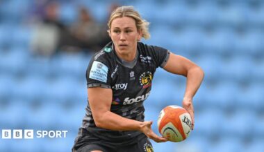 Liv McGoverne playing for Exeter Chiefs