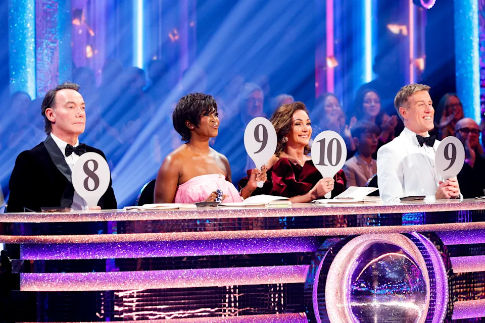 Craig Revel Horwood had the casting vote in this week's judging panel. (BBC)