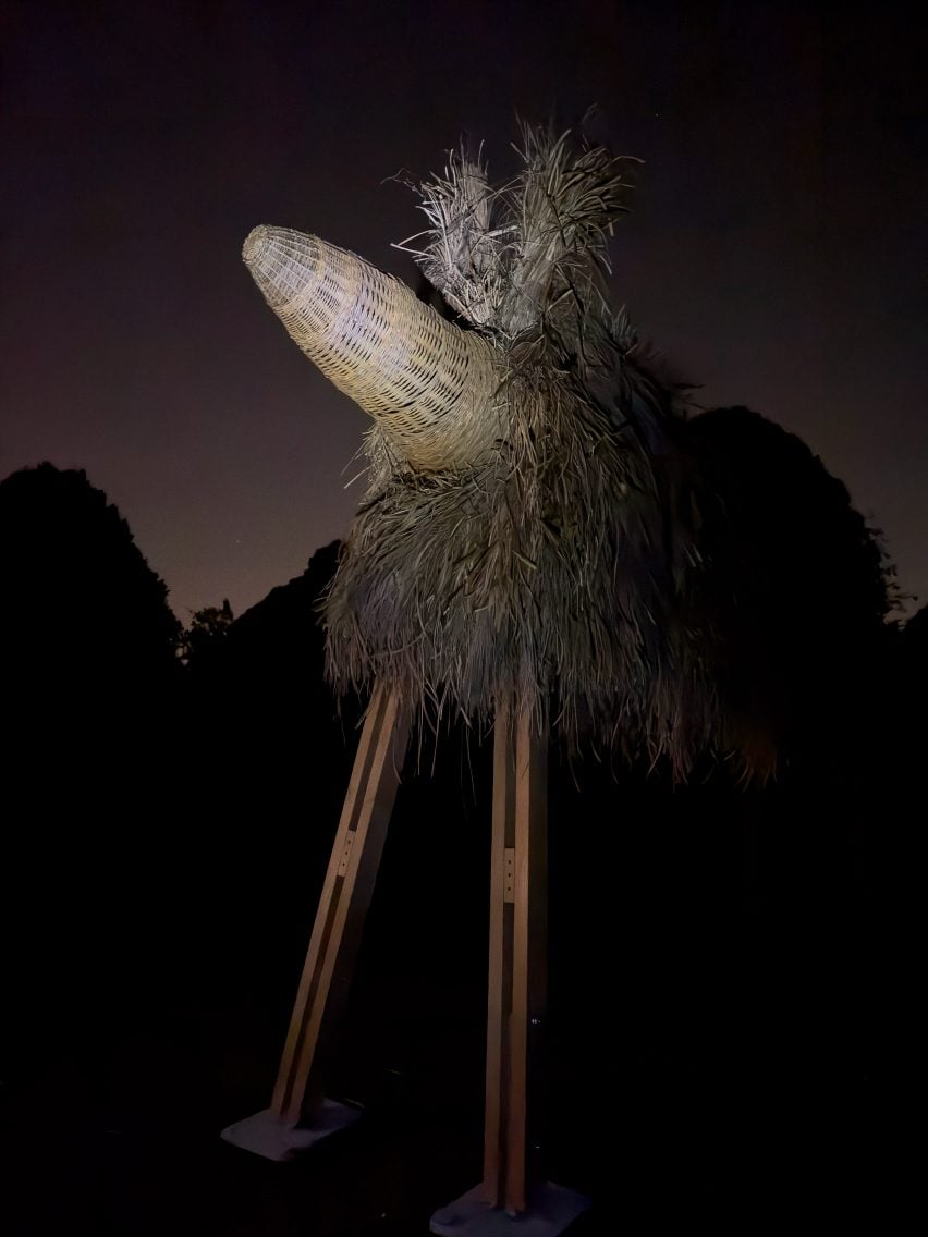 Dog-like sculpture in Regent's Park