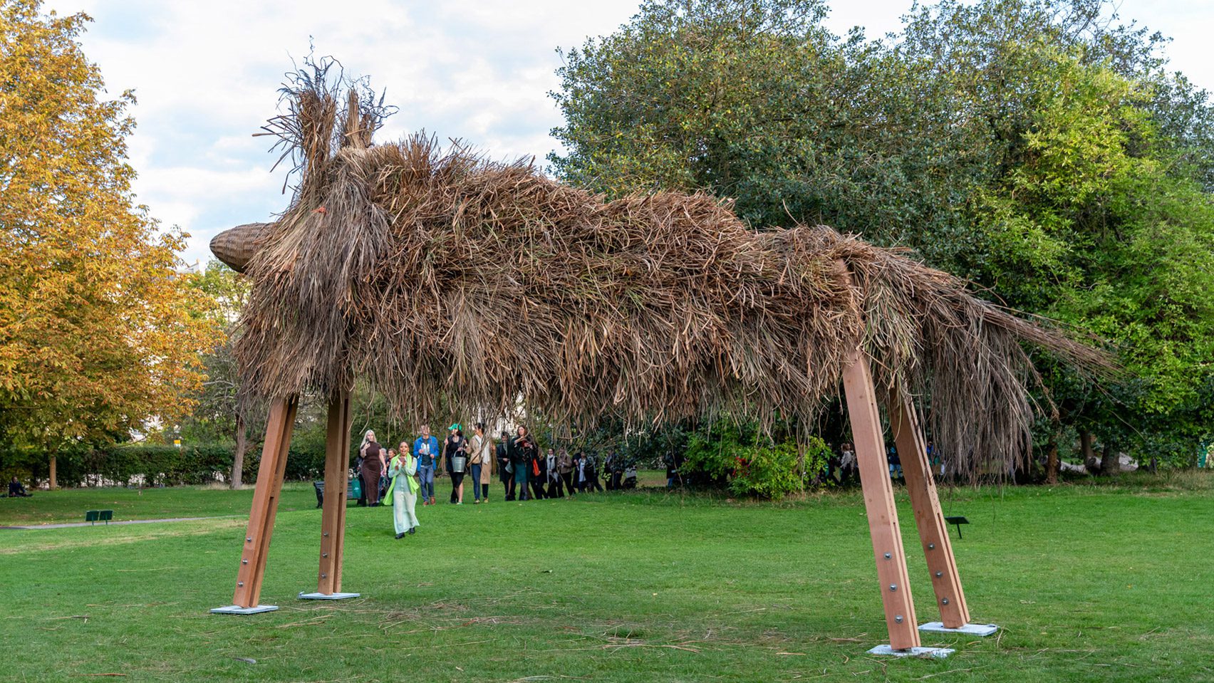 Fibredog by Assemble at Frieze Sculpture