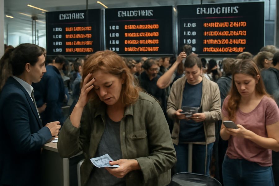 Multiple flights cancelled