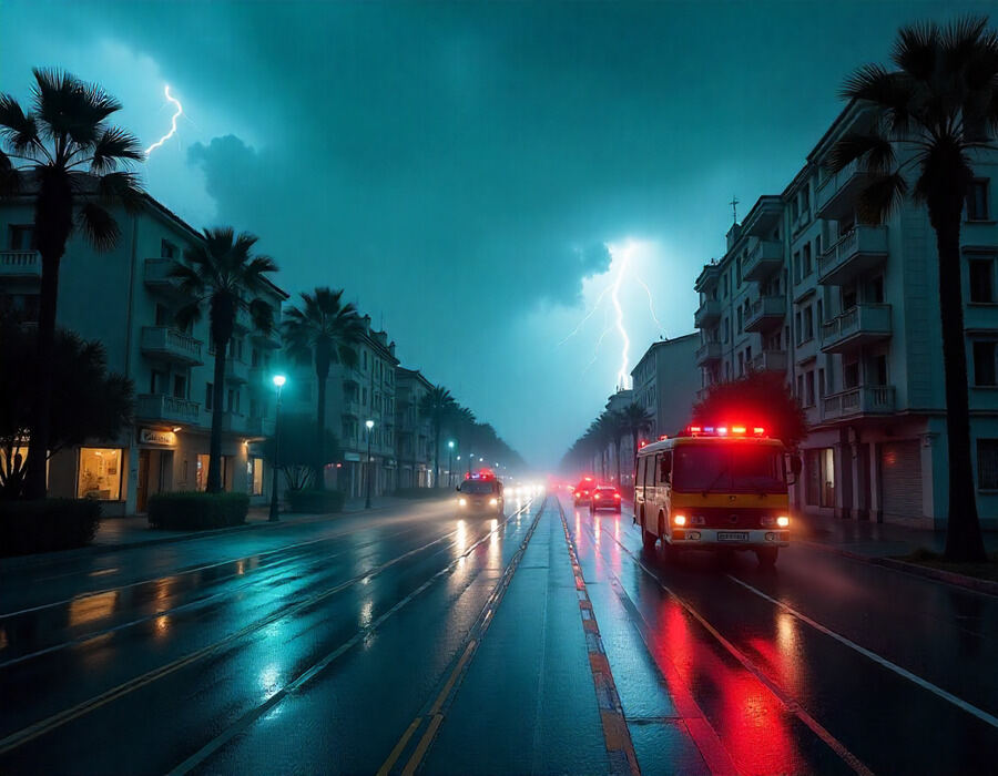 Spain Battles Relentless Storm Fury as Torrential Rains and Flash Floods Ravage Eastern Regions, Including the Balearic Islands and Valencia