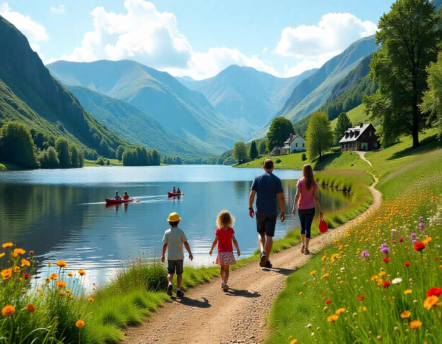 Discover the Magic of the Lake District in the United Kingdom, the Top Family Staycation Spot with Breathtaking Scenery and Thrilling Adventures