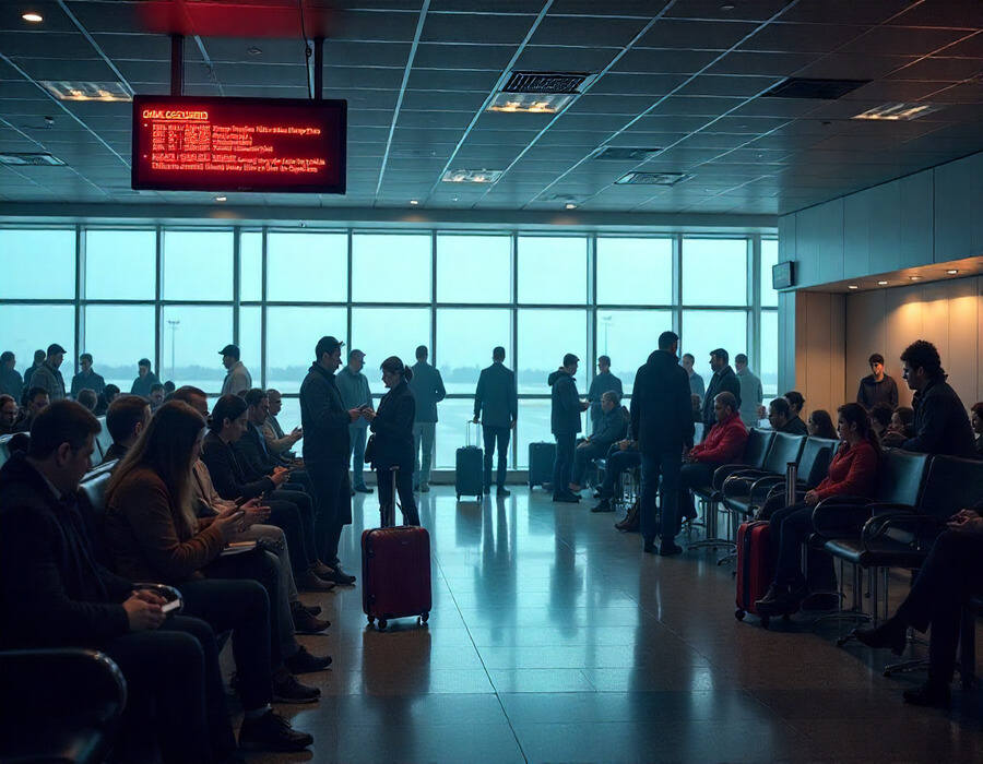 United Kingdom Struggles with Significant Travel Disruption as Leeds Bradford Airport Faces Extended Closure, Leading to Numerous Cancellations and Delays for Passengers