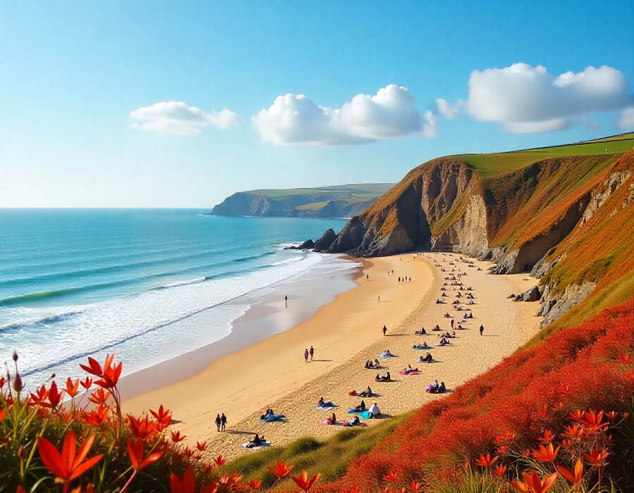 Discover The Ultimate Autumn Retreat At Sandsend Beach In The United Kingdom Offering Unmatched Tranquility, Scenic Charm, And Perfect Sunshine For A Serene Getaway