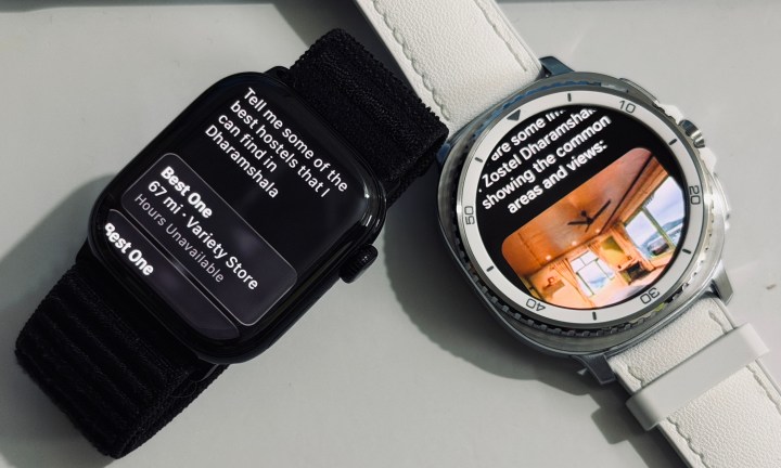 I’m currently using Gemini on the Galaxy Watch 8 Classic.