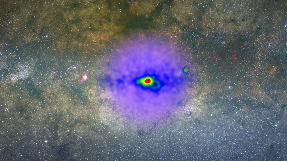 Mysterious Glow Detected in Space Could Be Dark Matter Destroying Itself : ScienceAlert