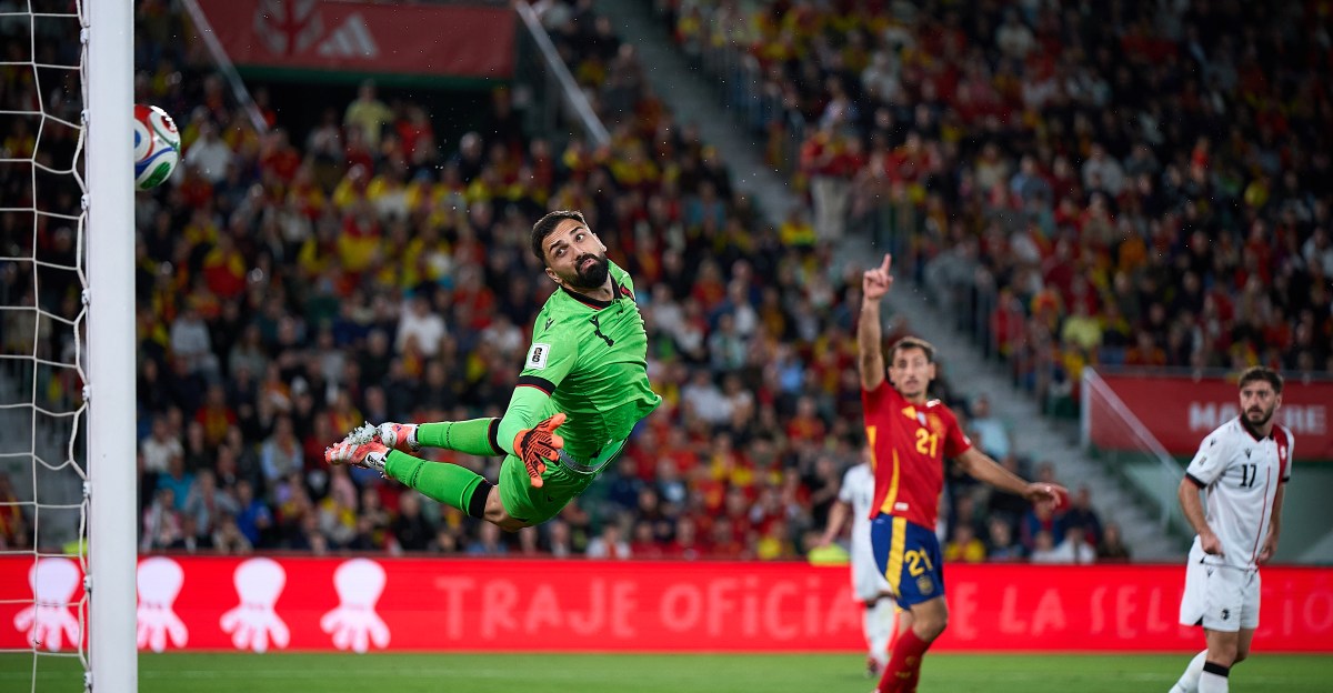 Mamardashvili Concedes, Then Saves Penalty Against Spain