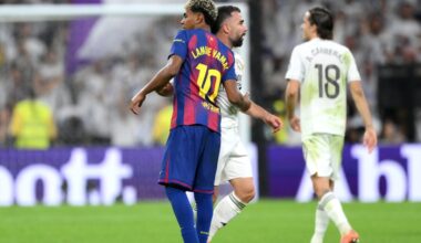 Spain boss reacts to Lamine Yamal’s clash with Dani Carvajal during El Clasico