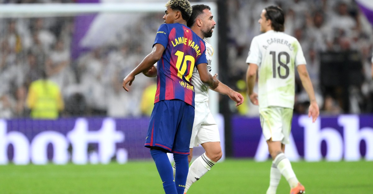 Spain boss reacts to Lamine Yamal’s clash with Dani Carvajal during El Clasico