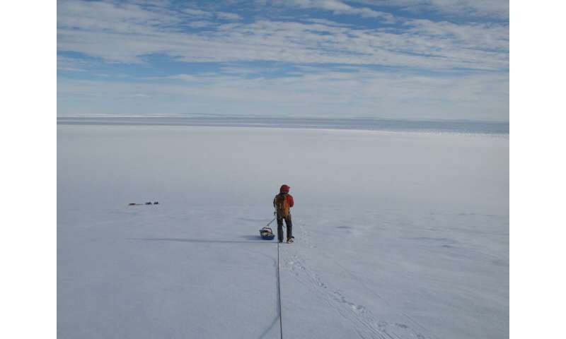 Giant granite found under west Antarctic ice sheet