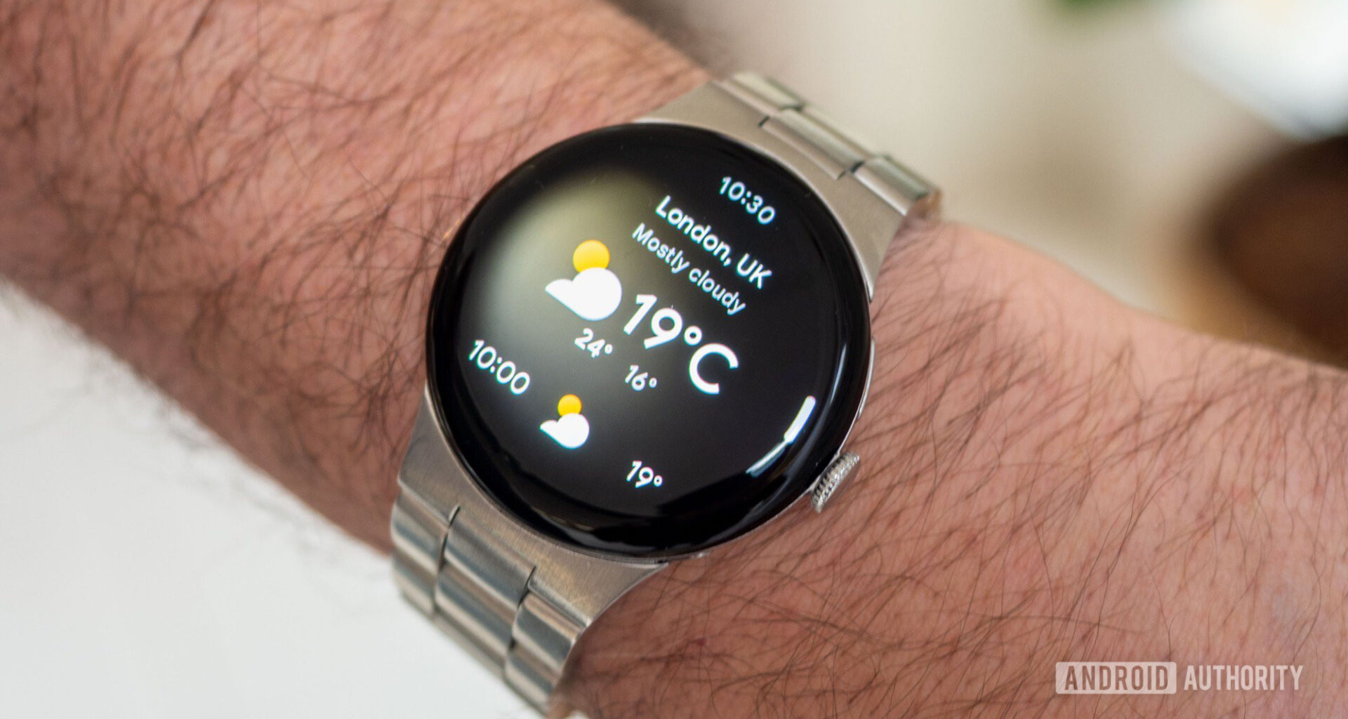 google pixel watch 4 weather