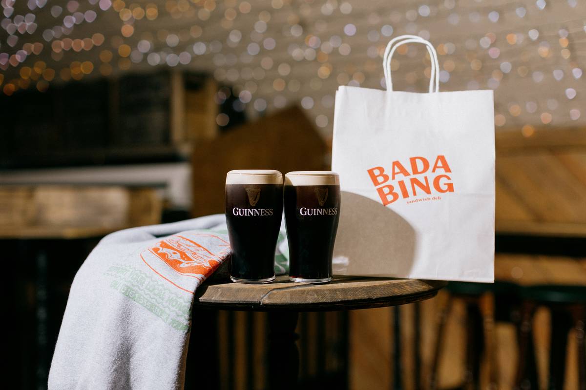 mulligans bada bing guinness sandwich manchester