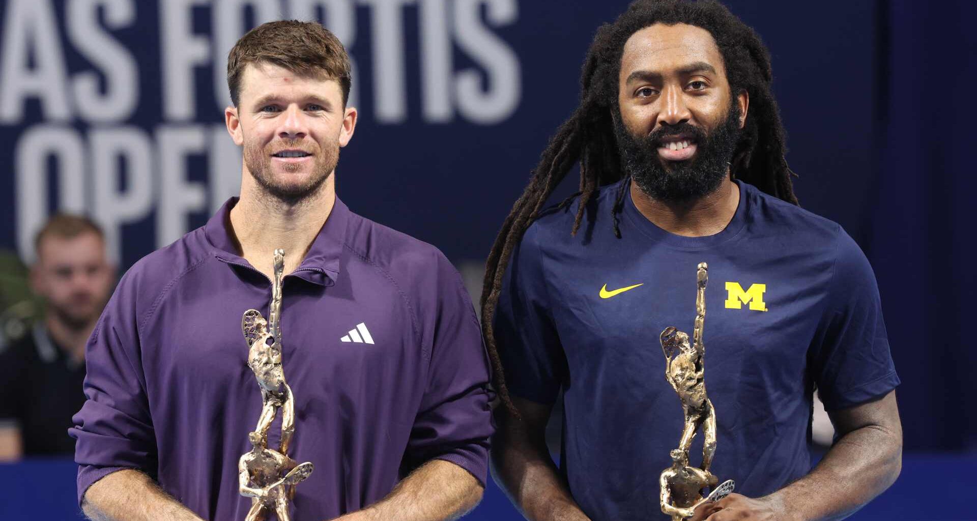 Christian Harrison and Evan King are eighth in the PIF ATP Live Doubles Teams Rankings.