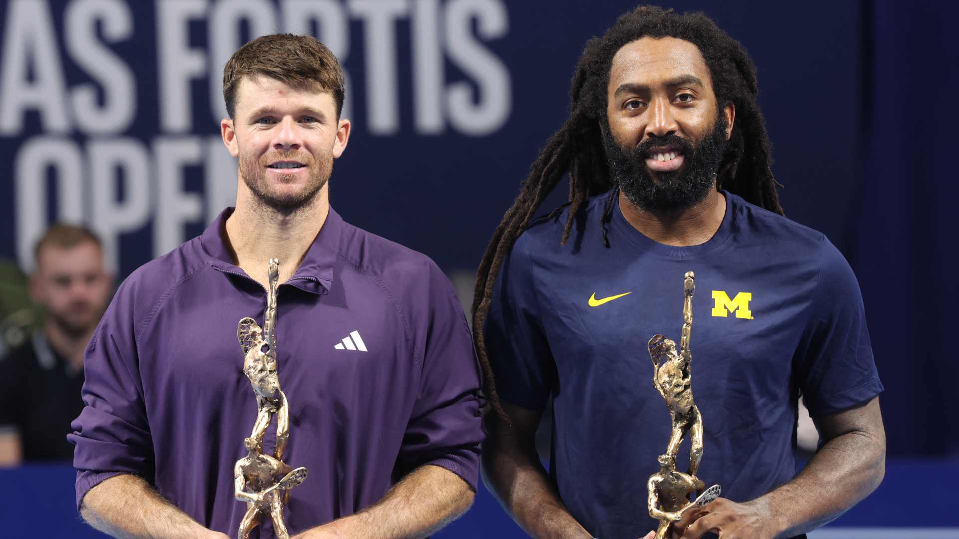 Christian Harrison and Evan King are eighth in the PIF ATP Live Doubles Teams Rankings. 