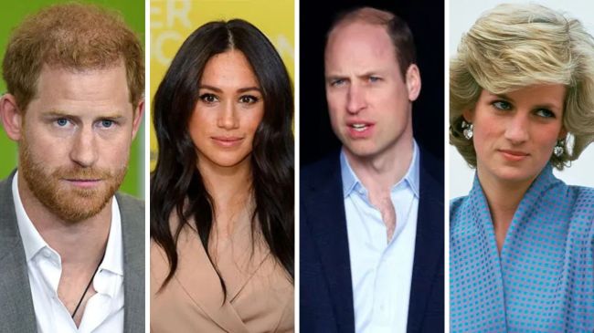 Prince Harry's Response to Meghan Markle's Princess Diana Video