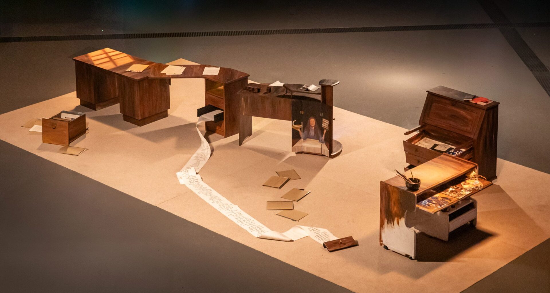 a photograph of an installation