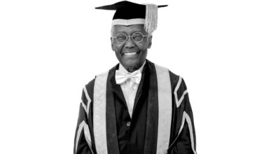 Heriot-Watt University Chancellor Professor Emeritus Sir Geoff Palmer KT OBE.