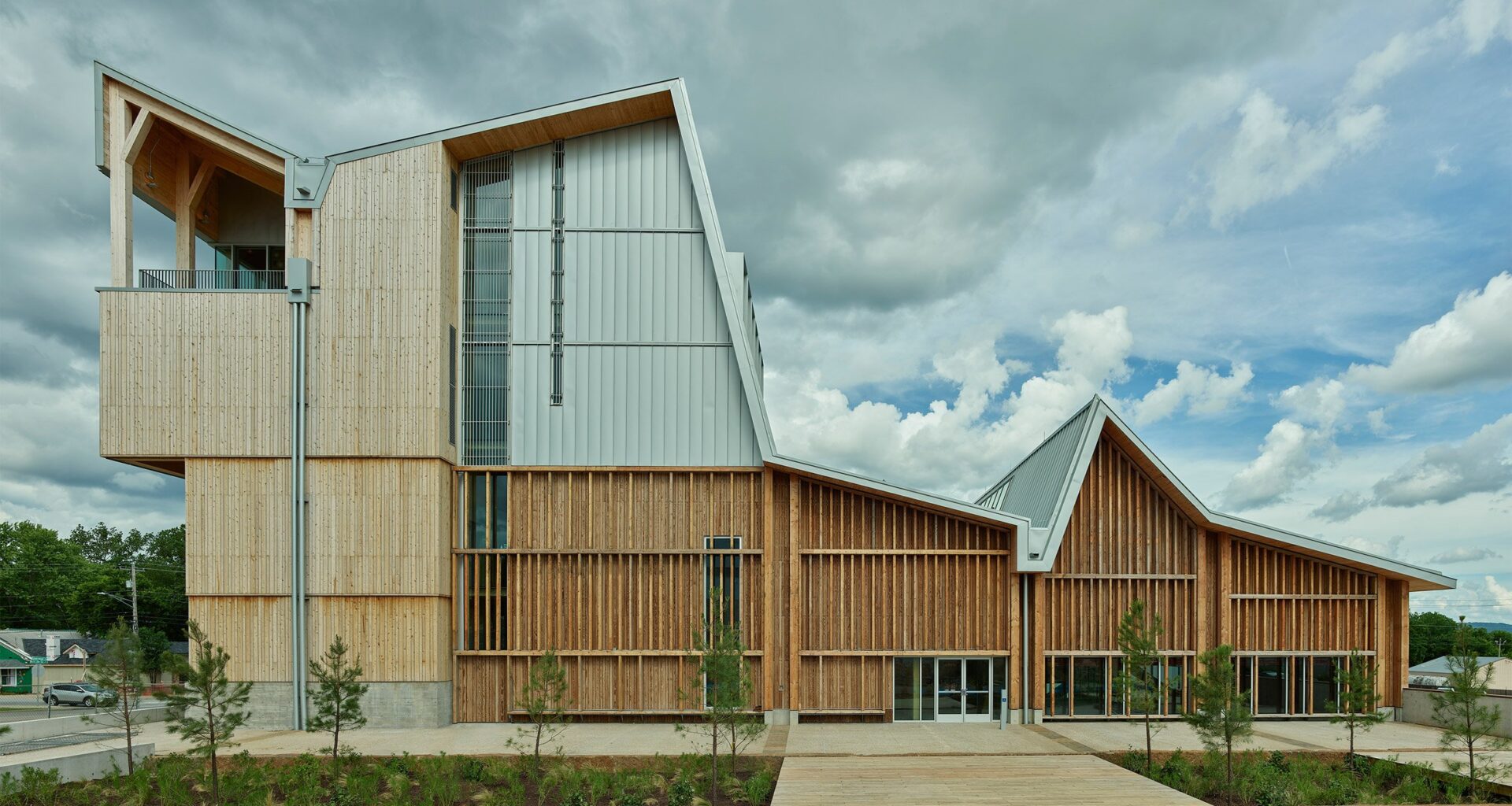 Anthony Timberlands Center for Design and Materials Innovation by Grafton Architects