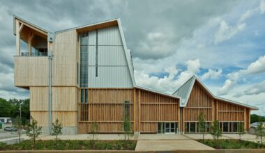 Anthony Timberlands Center for Design and Materials Innovation by Grafton Architects