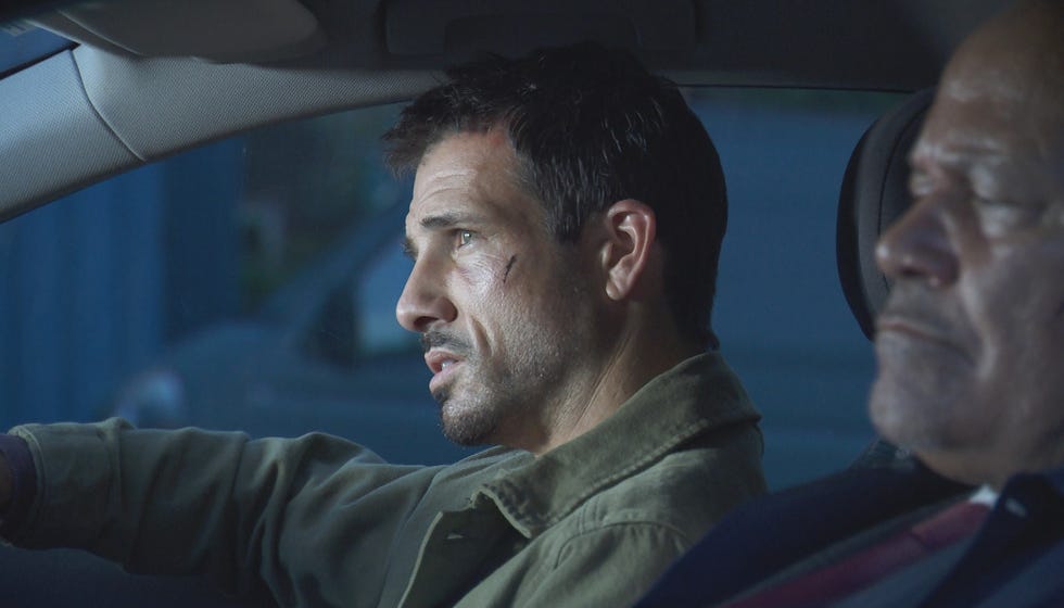 embargo 28102025 dodger savage and donny clark in hollyoaks