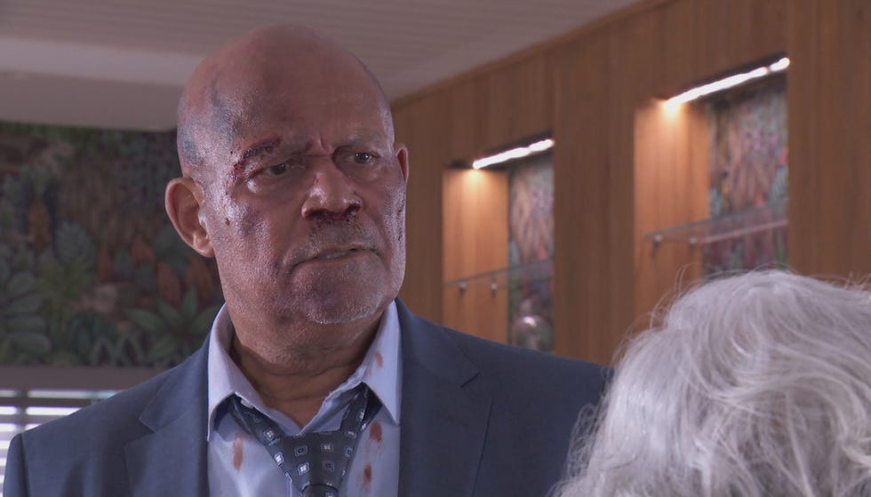 EMBARGO 21/10/2025 Donny Clark and Misbah Maalik in Hollyoaks embargo 21102025 donny clark and misbah maalik in hollyoaks