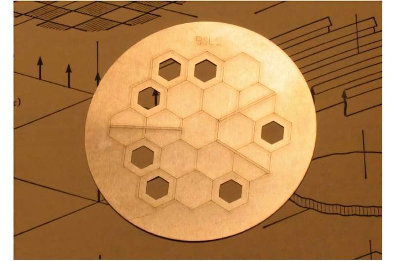 AMI allows for a precise test pattern that can help correct any issues with JWST’s focus. Credit: Anand Sivaramakrishnan/STScI How we sharpened the James Webb telescope’s vision from a million kilometres away
