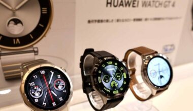 Huawei tops Apple in global smartwatch share for 1st time