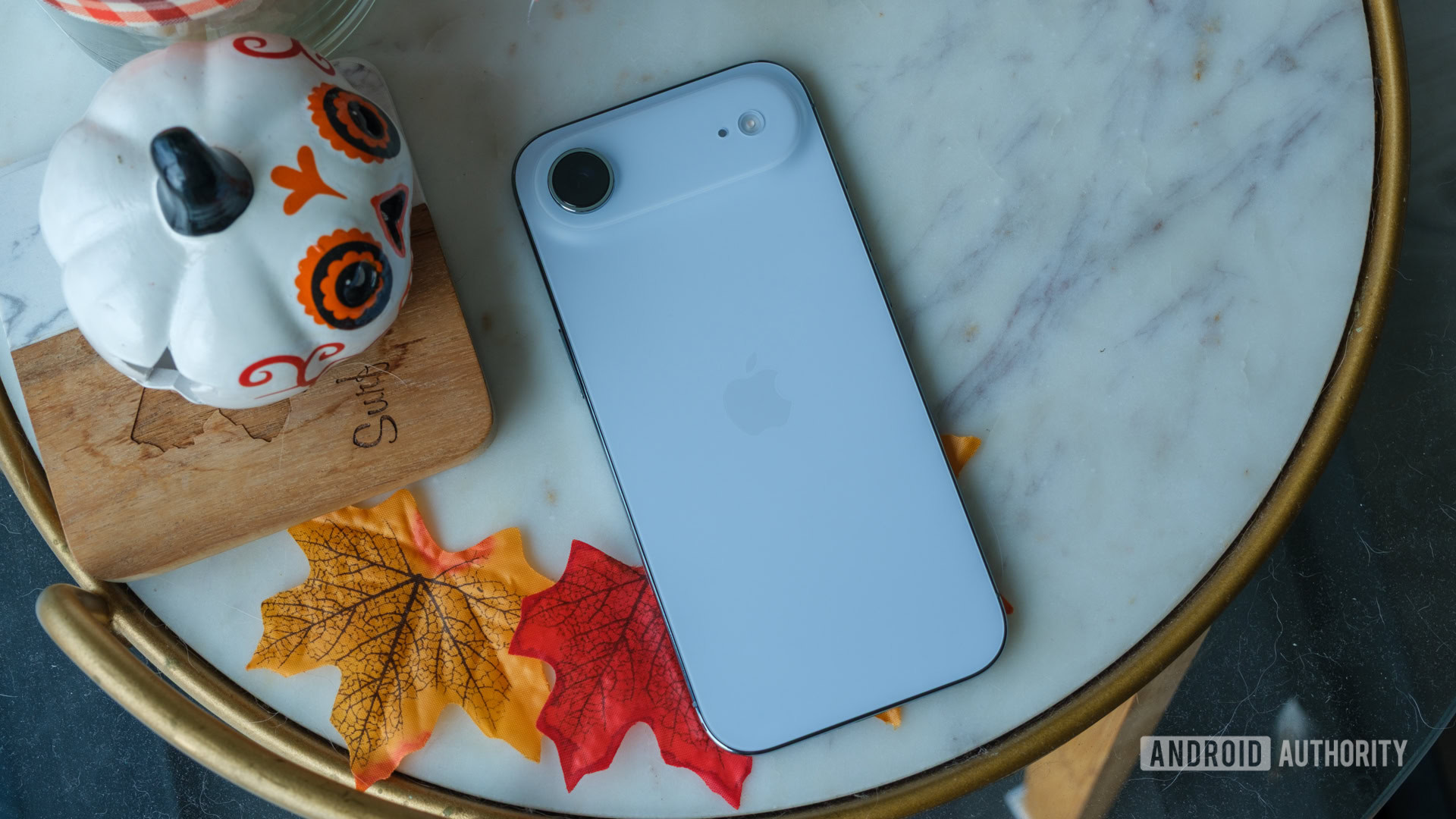 iPhone Air lying flat