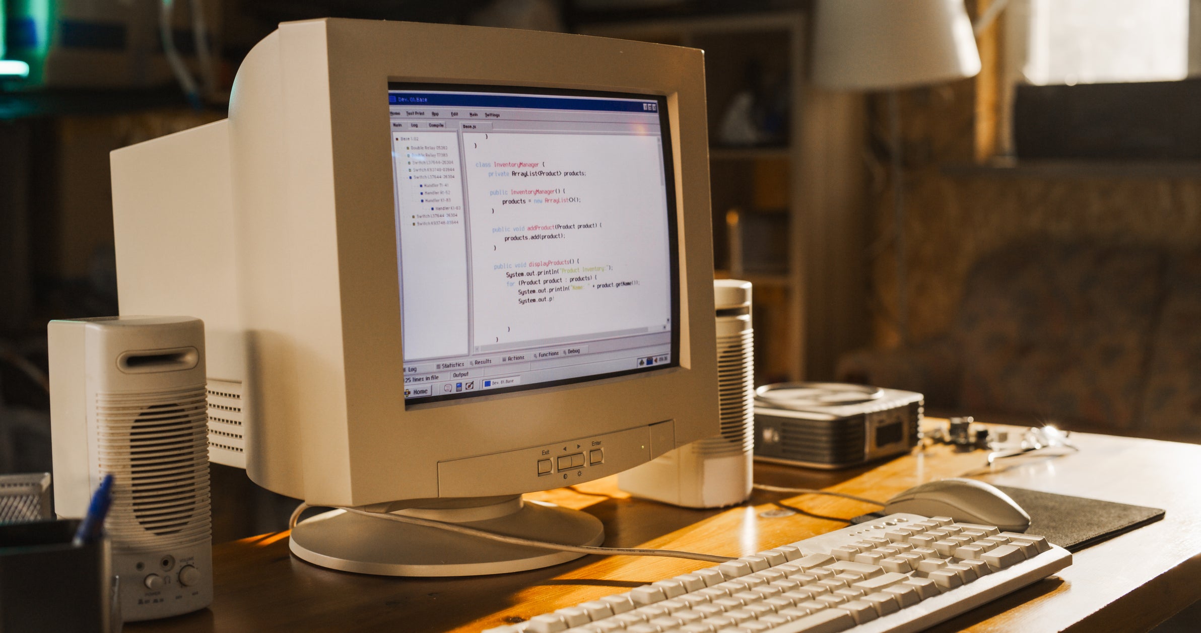 Pandora’s PC: the hardware is chunky by today’s standards, but the machines allowed people access to a burgeoning world