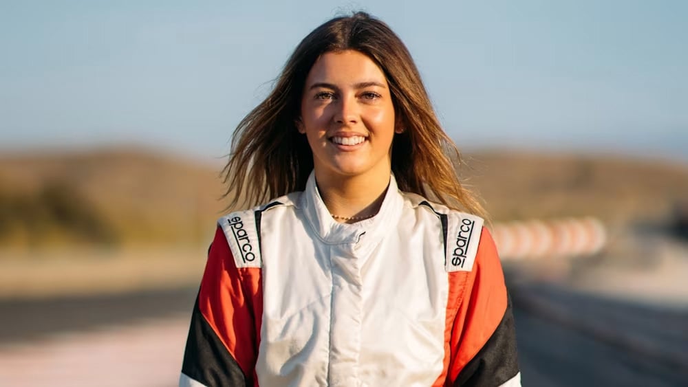 Britain's Ella Stevens topped the timing sheets in both of the test's sessions. 